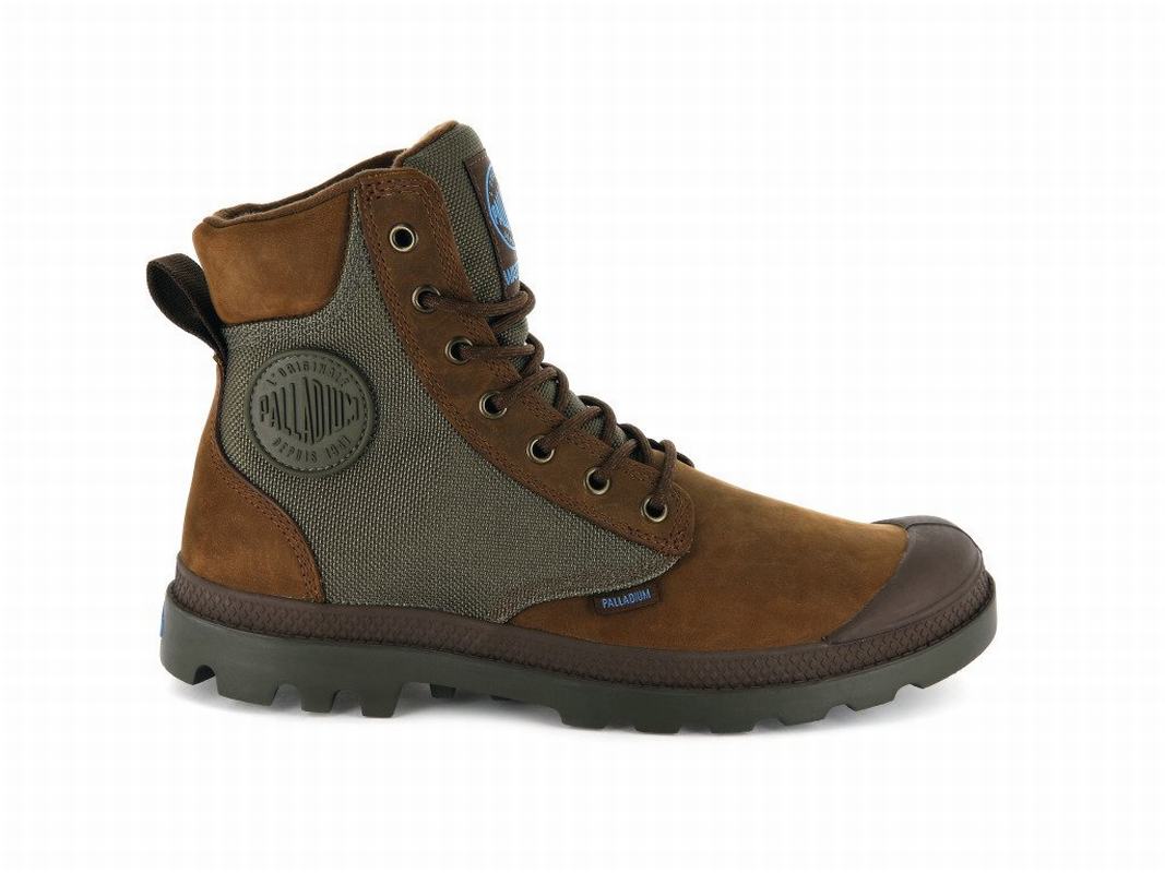 Palladium Pampa Sport Cuff Wpn Herren Stiefel Wasserdicht Braun ||267501-KCL||